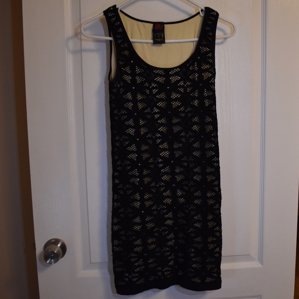 2B Bebe Black Dress